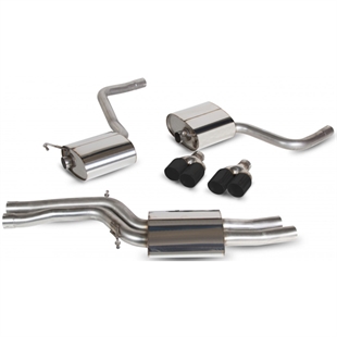 Scorpion Resonated Half System - Audi S4 - Daytona Ceramic